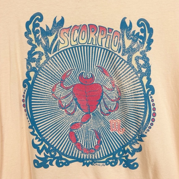 Midnight Rider Presents Roach Scorpio Graphic Tee Size Small Made in USA - Picture 2 of 6